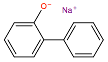 Structural representation of Sodium o-phenylphenoxide