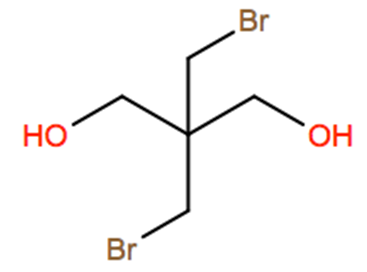Structural representation of 2,2-Bis(bromomethyl)-1,3-propanediol
