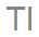 Structural representation of Thallium